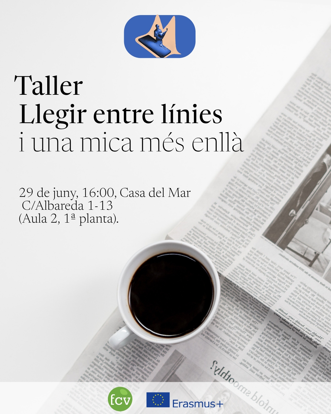 El taller ‘Aprèn a llegir entre línies i més enllà’