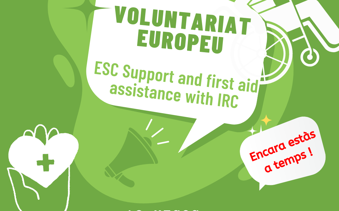 ESC: support and first aid assistance with Italian red cross