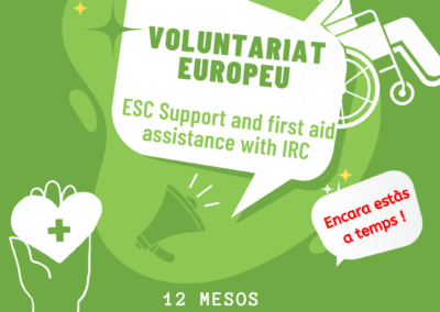 ESC: support and first aid assistance with Italian red cross