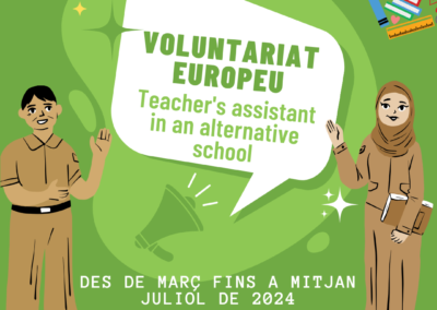 Teacher’s assistant in an alternative school in Austria