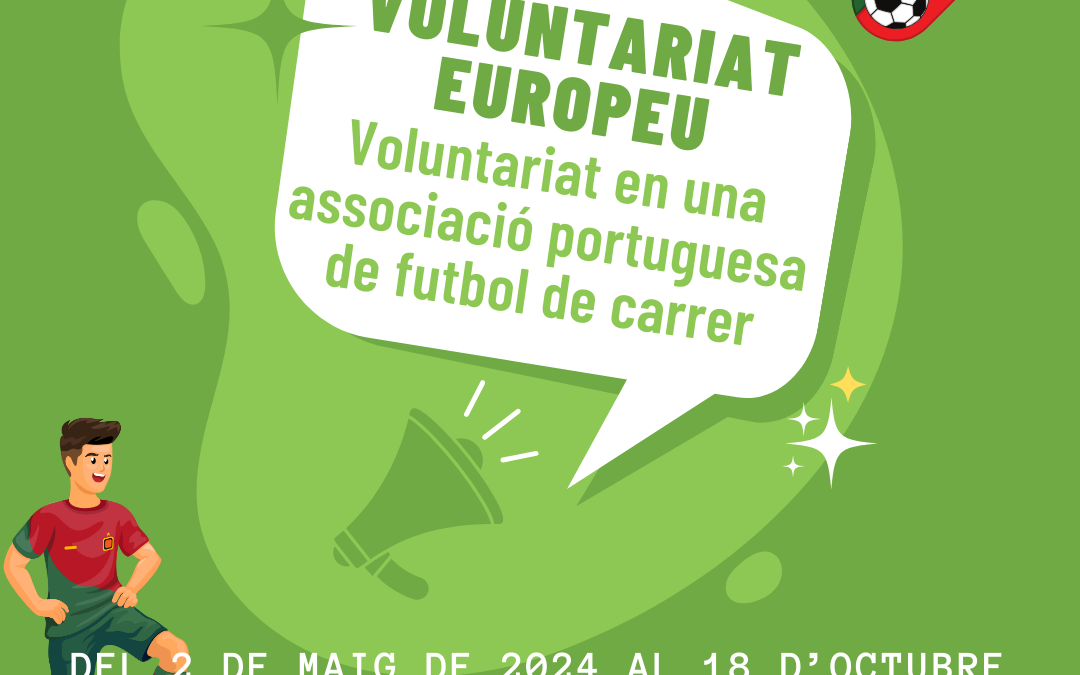 Voluntariat en una associació portuguesa de futbol de carrer