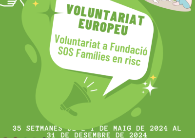 Volunteering in the SOS families at risk association