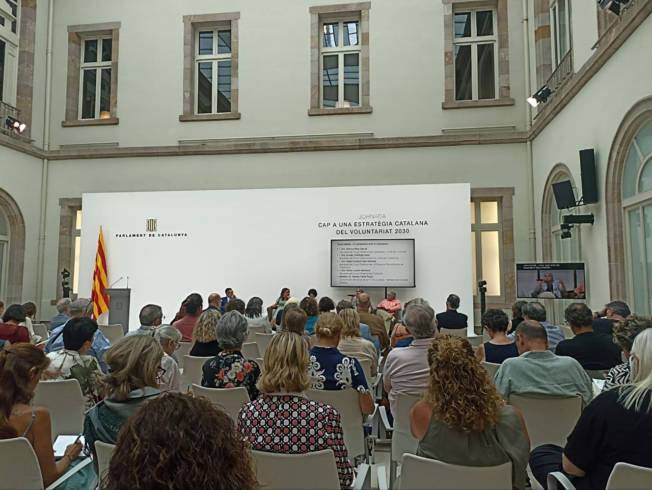 Jornada històrica al Parlament