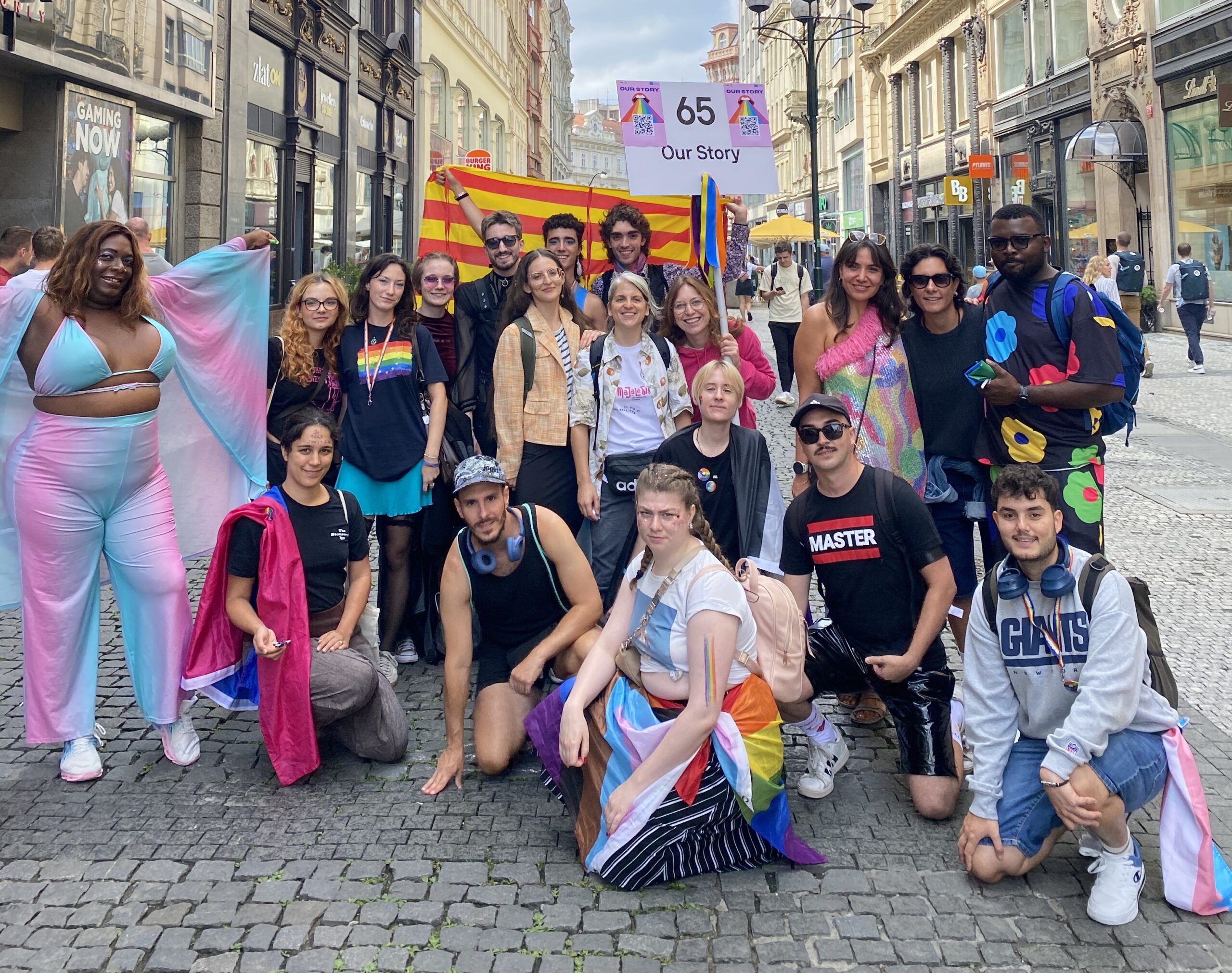 “Our Story – Storytelling for LGBTQ+ Community Wellbeing a Praga